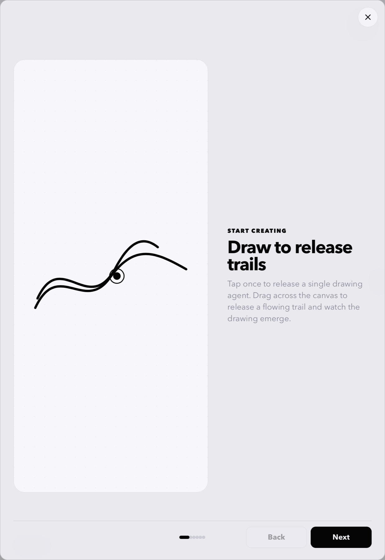 Emerge generative drawing preview